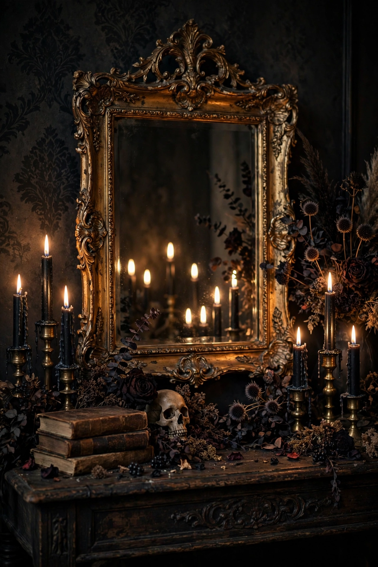 Gothic Mirror Vignette
