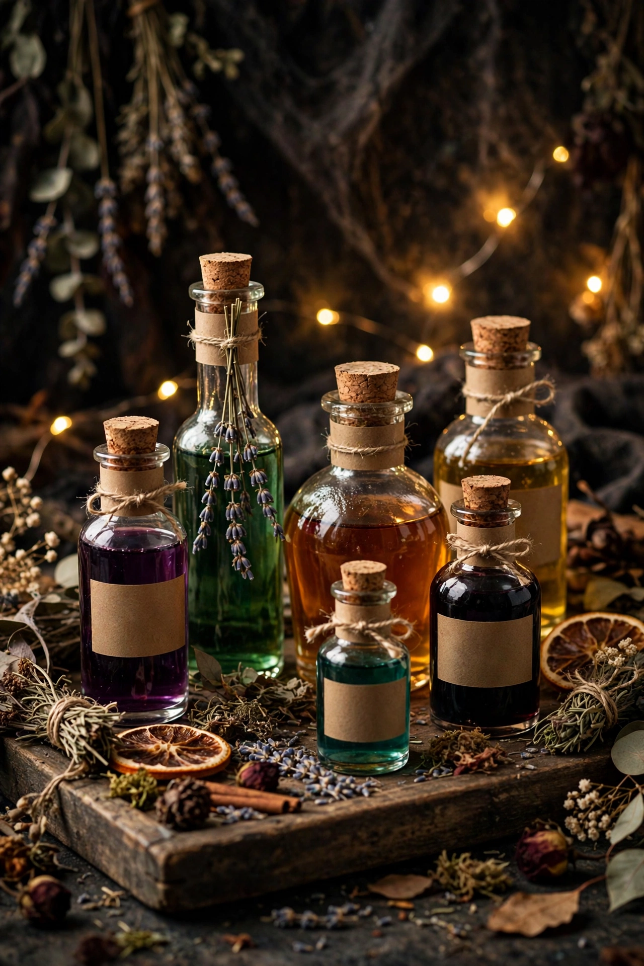 Apothecary Jar Potion Bottles